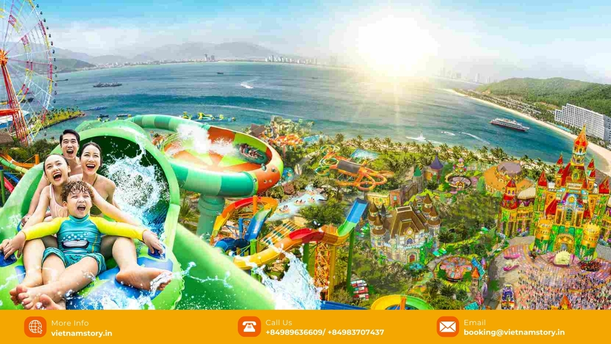 Get ready for non-stop fun at VinWonders Nha Trang - a top Vietnam amusement park with water slides and rides.