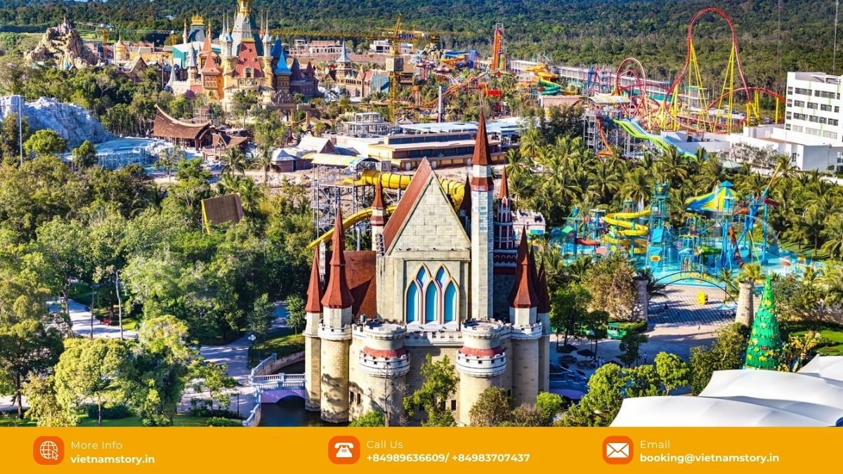 VinWonders Phu Quoc - Asia's largest theme park, offers world-class rides and attractions in Vietnam.