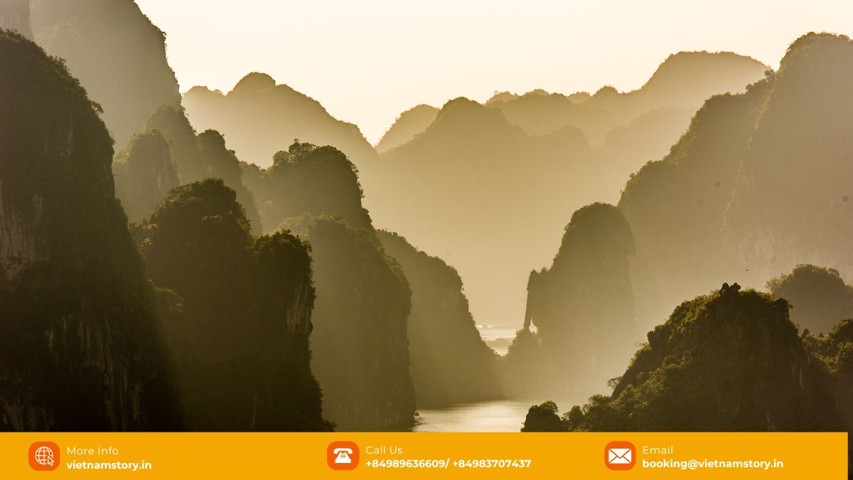 Discover the Breathtaking Natural Wonders in Vietnam: Your Guide to Unforgettable Tours 11 An overnight cruise amidst the limestone karsts of Ha Long Bay, a premier natural wonder in Vietnam.