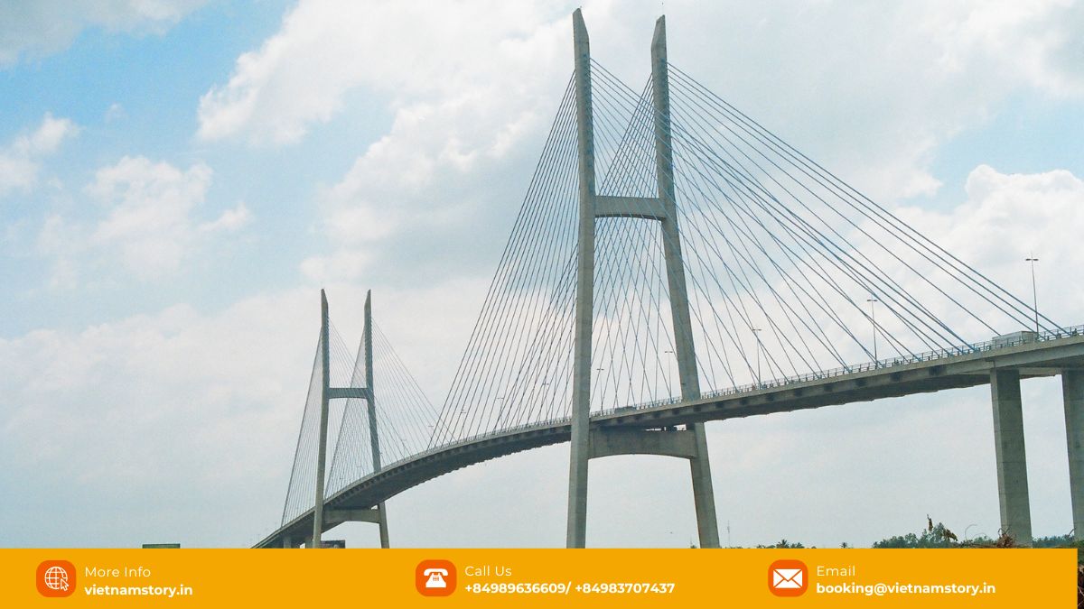 My Thuan Bridge Vietnam Mekong River cable-stayed Australia collaboration