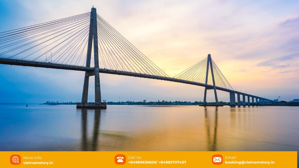 Rach Mieu Bridge cable-stayed design Vietnam engineering