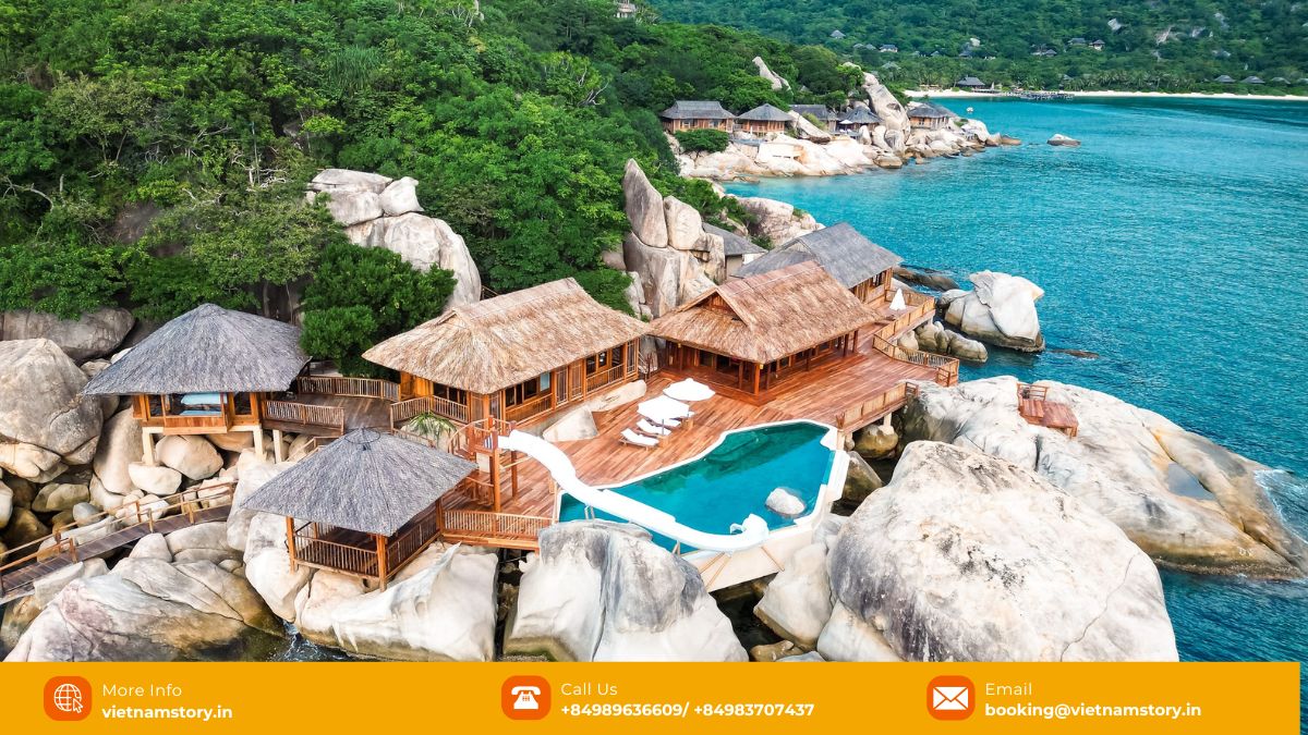 Discover the Best Resorts in Vietnam: Your Ultimate Luxury Guide for Indian Travellers 9 Villa nestled among rocks at Six Senses Ninh Van Bay, accessible only by boat