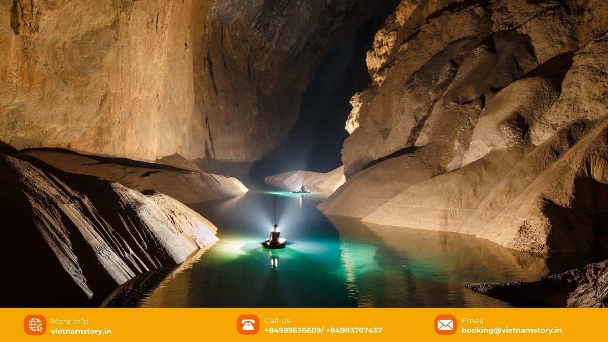 The pristine internal rainforest ecosystem within Son Doong Cave, Quang Binh