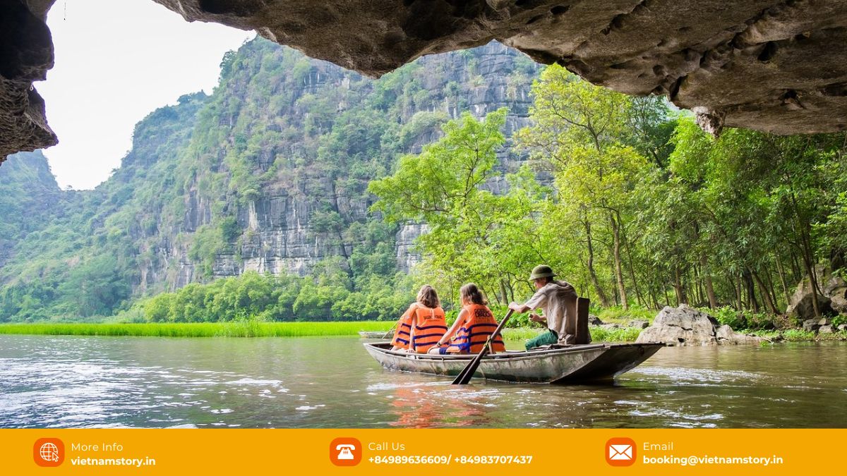 The captivating nature of Tam Coc Caves