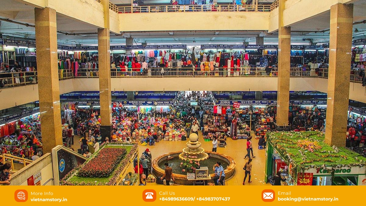 Dong Xuan Market sells a variety of different items