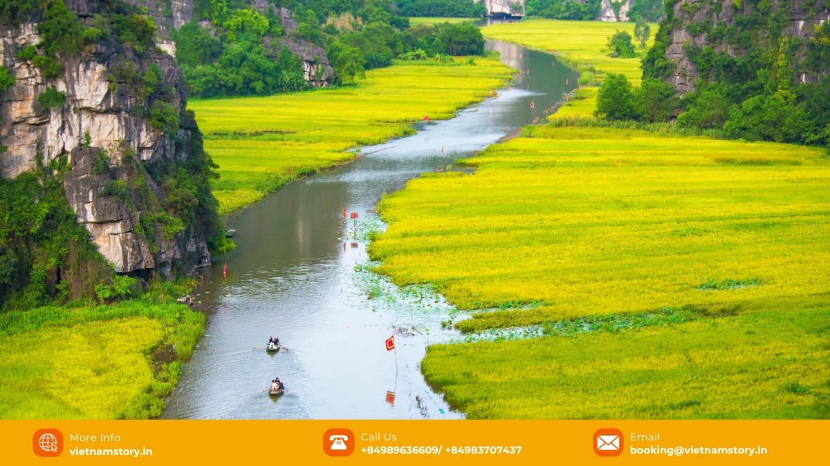 Tam Coc, one of the best places to visit in Ninh Binh