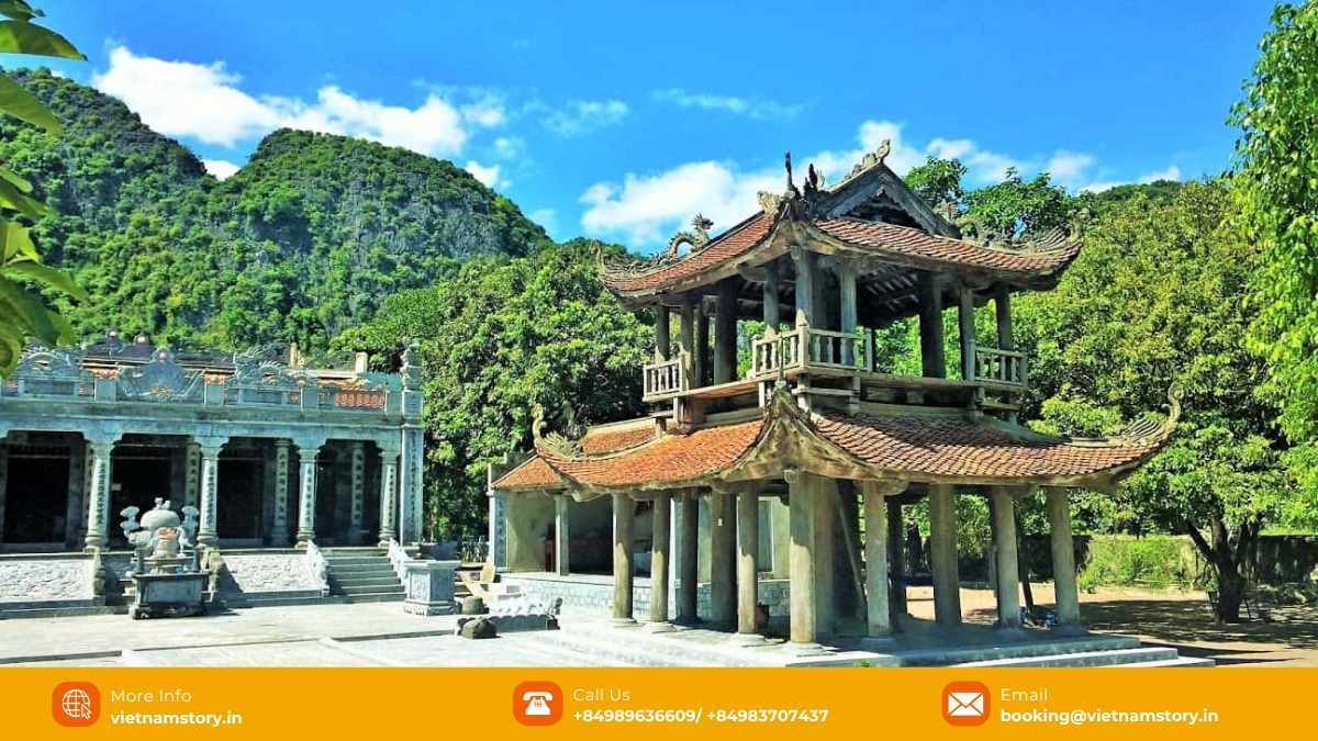 Thai Vi Temple is among the favorite Ninh Binh tourist attractions for history buffs