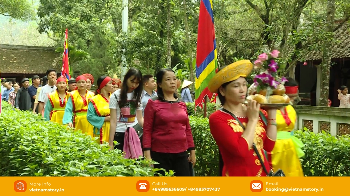 Traditional Festivals take place every year at Hoa Lu Ancient Capital