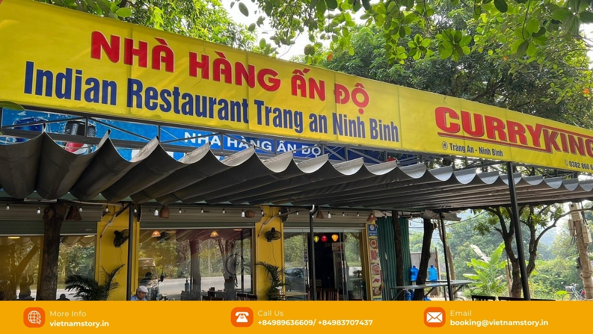 Curry King Indian Restaurant is one of best Indian restaurant in Ninh Binh