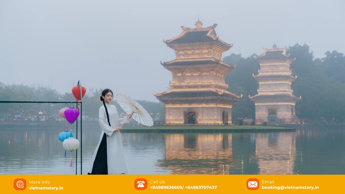 This place recreates the traditional culture of the people through ancient Ao Dai costumes. This place recreates the traditional culture of the people through ancient Ao Dai costumes.