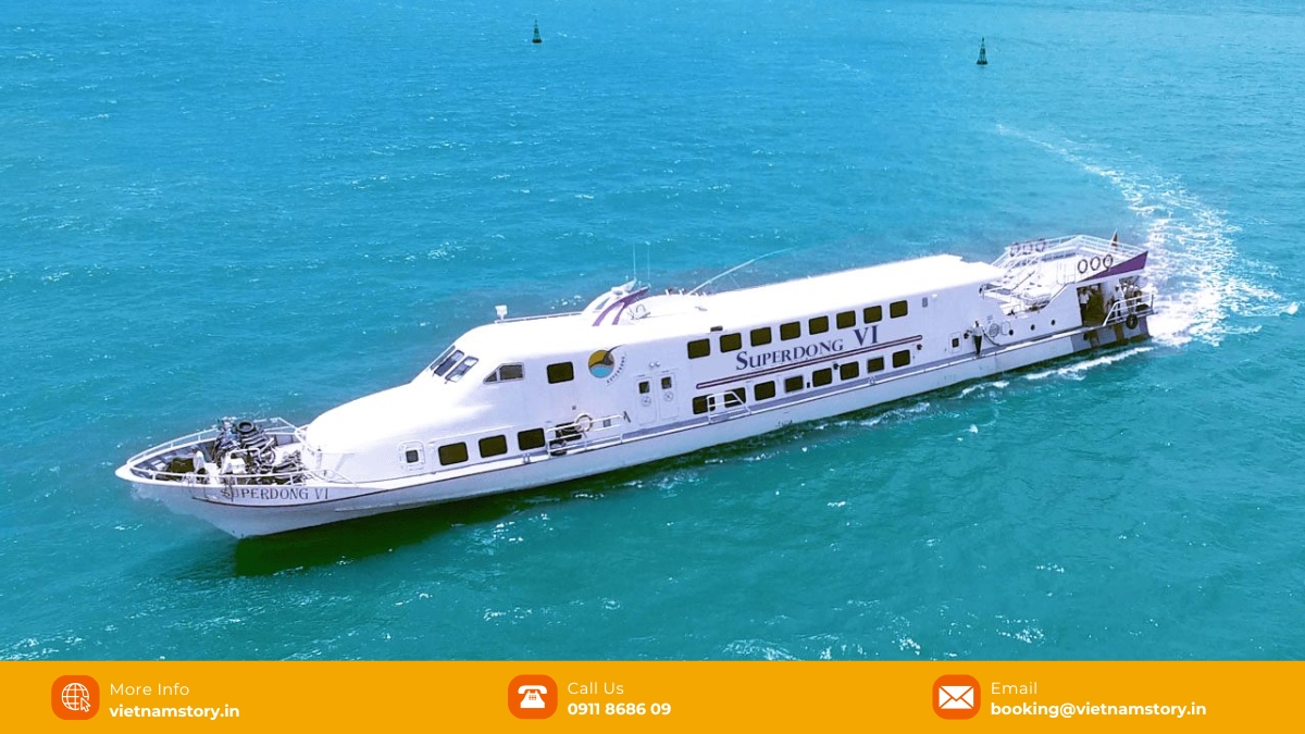 How to get from Ho Chi Minh to Phu Quoc: A complete guide for Indian travellers (2025) 2 The Superdong high-speed ferry, a popular choice for the Ha Tien to Phu Quoc sea crossing