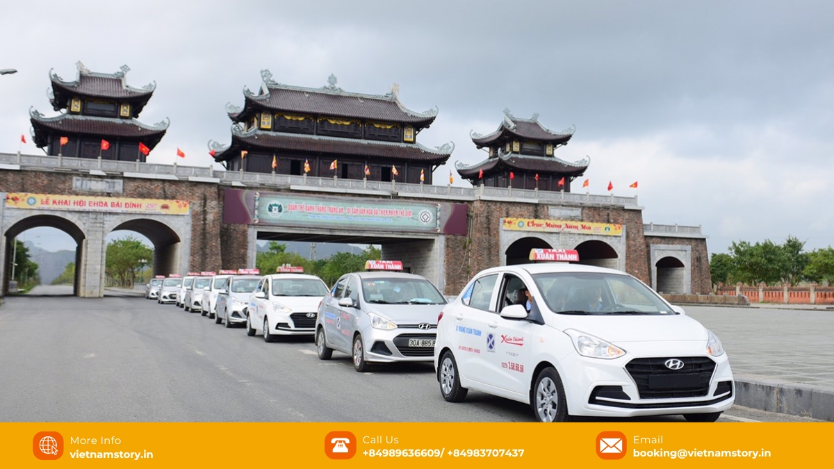 Xuan Thanh Taxi, one of the major and reliable taxi companies in Ninh Binh, Vietnam.