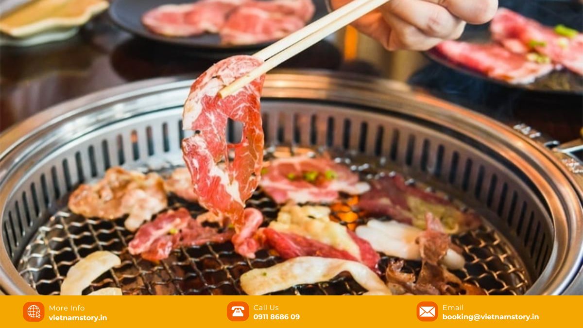 Kimbusam offers an extensive Korean BBQ and hotpot buffet