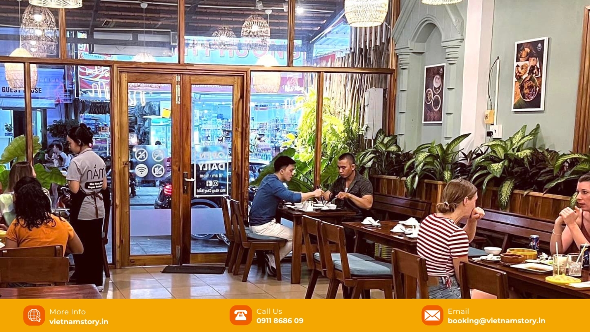 NẤM Vegan Restaurant in Phu Quoc – modern vegan dining.