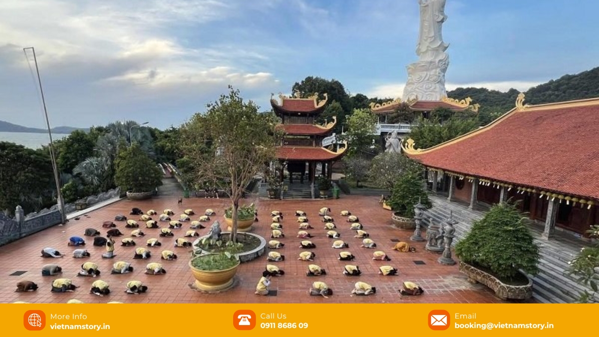 Ho Quoc Pagoda is a spiritual tourist destination in Phu Quoc