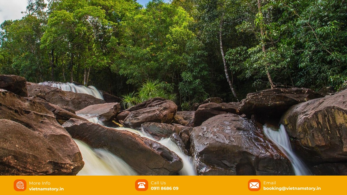 The stunning beauty of Da Ban Stream in Phu Quoc
