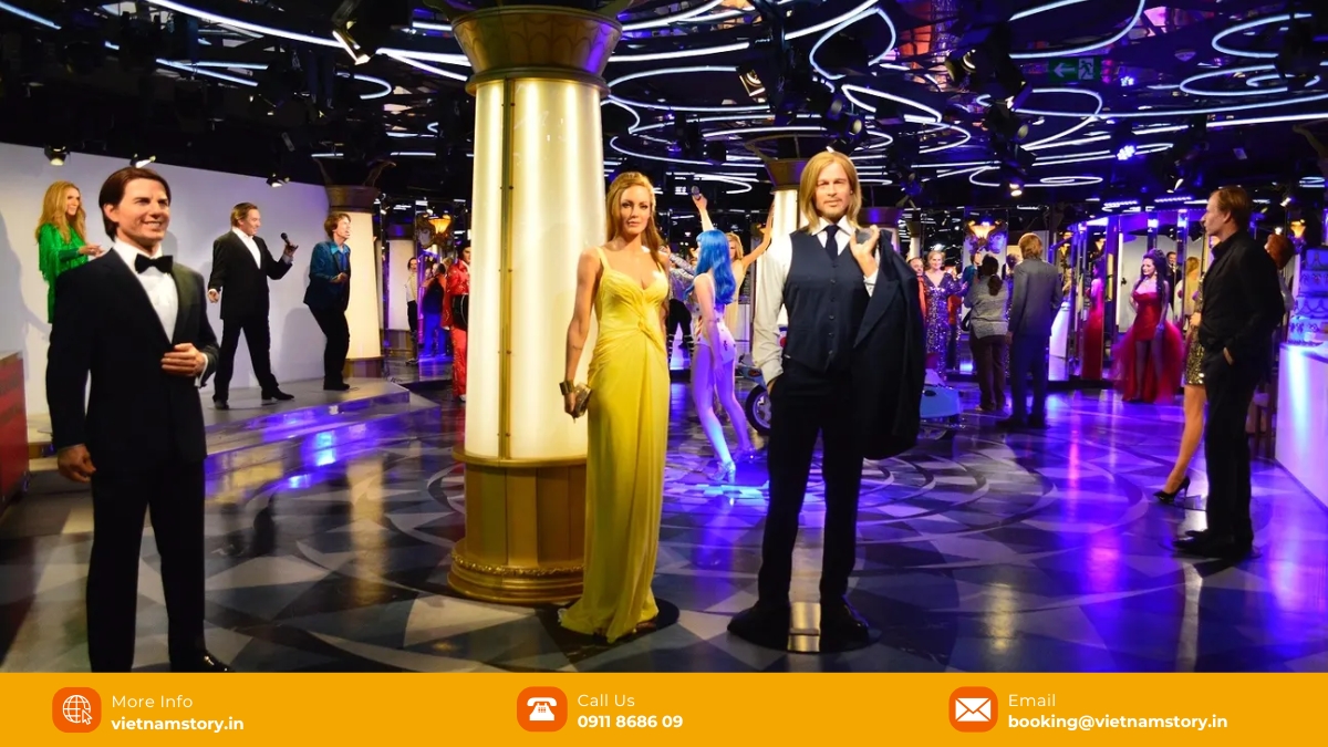 Don't forget to visit the wax museum to check-in with famous superstars.