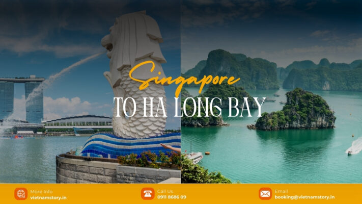 If you are departing from the bustling island country of Singapore, the distance from Singapore to Ha Long Bay is approximately 2,186 kilometers