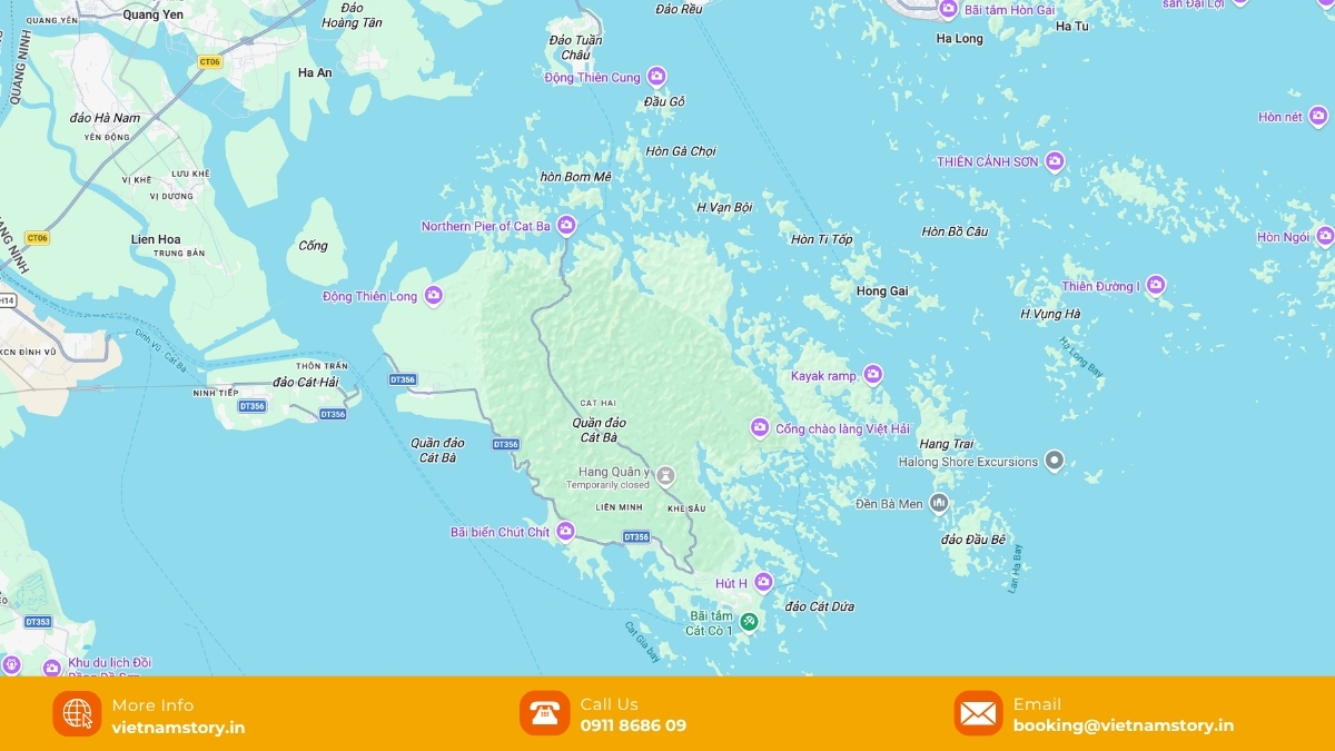 Where Is Lan Ha Bay? The Ultimate Insider Guide For Indian Travelers 3 Lan Ha Bay is located in the southern arc of the Ha Long Bay - Cat Ba Archipelago