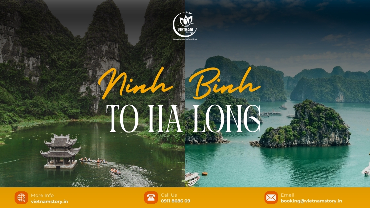 Ninh Binh to Ha Long Bay: Your Guide to the "Karst Corridor" 2 The Ninh Binh to Ha Long route offers beautiful landscapes along the way.