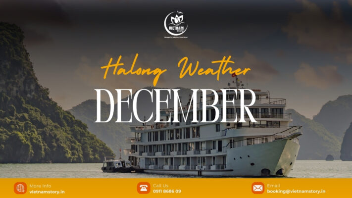Ha Long Bay weather in December experiences the onset of winter, characterized by slightly cooler temperatures and a notable decrease in rainfall.