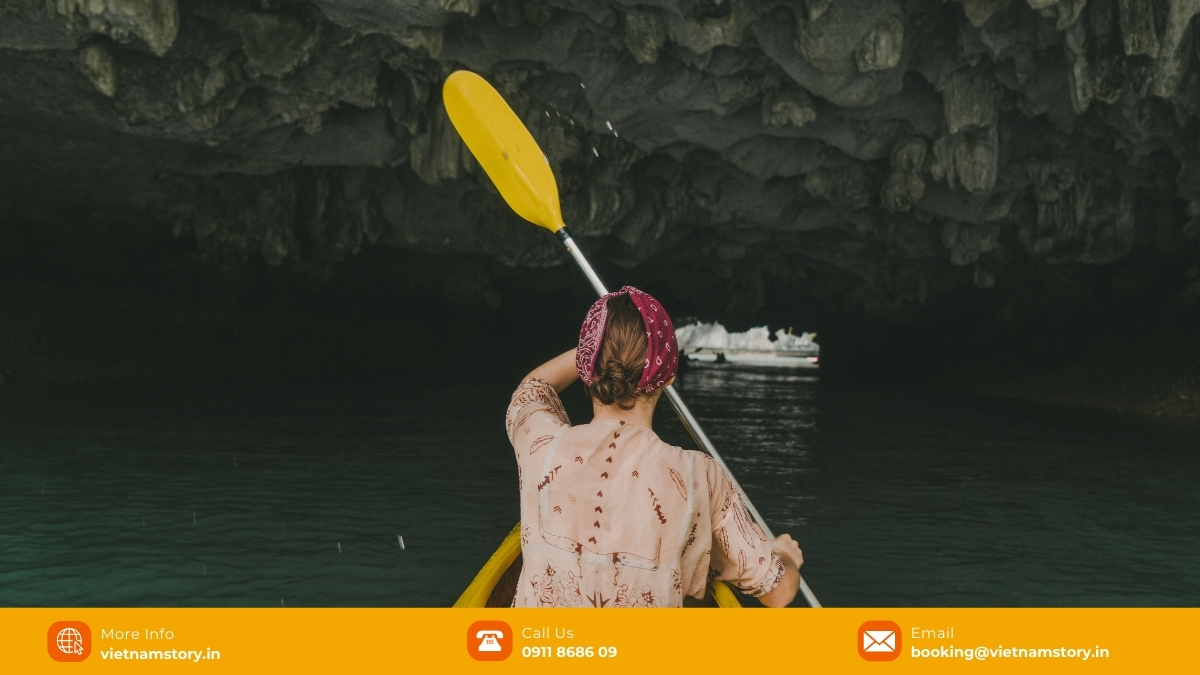 Halong Bay January: A Mystical Winter Guide For Indian Travelers 4 Kayaking in Ha Long Bay provides an opportunity to engage with the vibrant local life