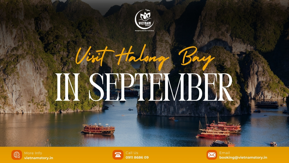 The weather in Ha Long Bay in September offers a delightful respite from the summer heat, characterized by mild temperatures and calm seas.